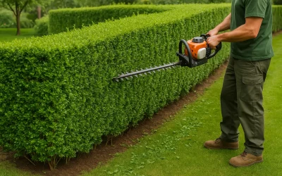 Prix taille de haie au mètre : tarifs 2025