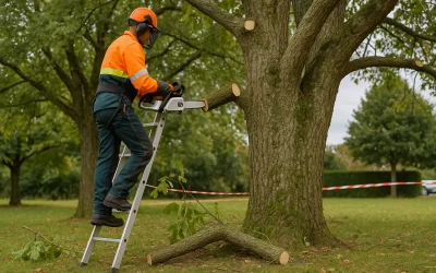 Sécurité chantier élagage pour particuliers : guide