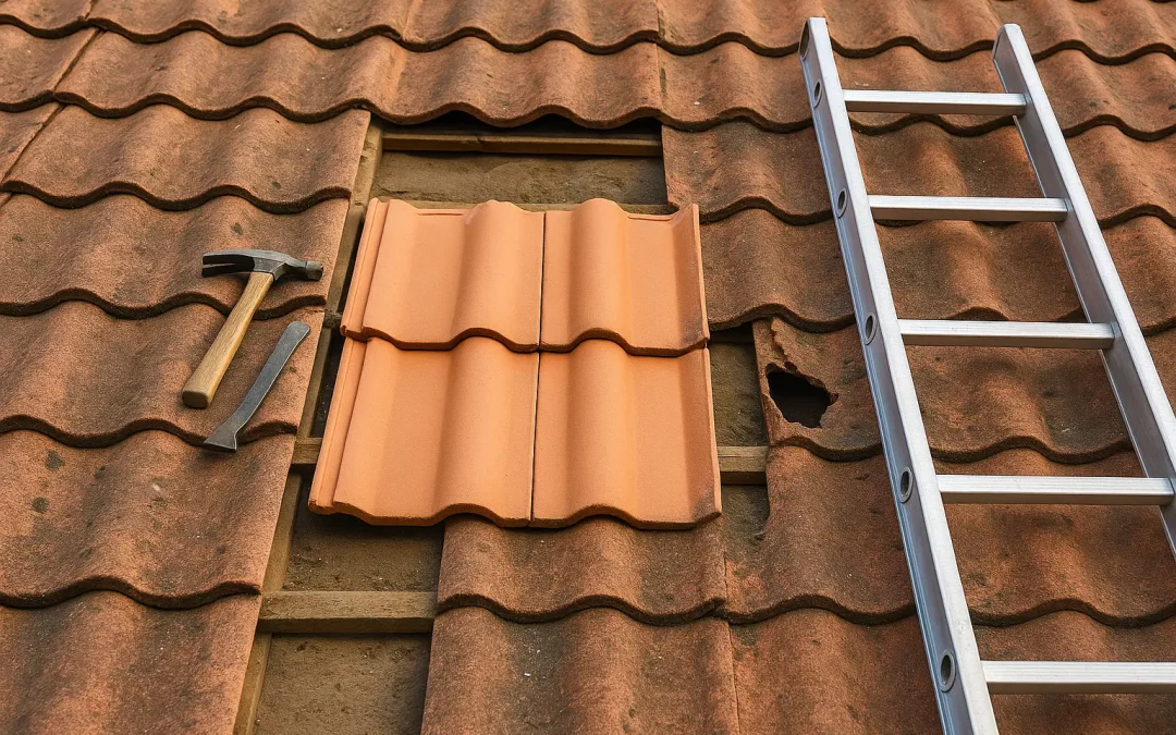 Remplacement quelques tuiles abîmées : conseils