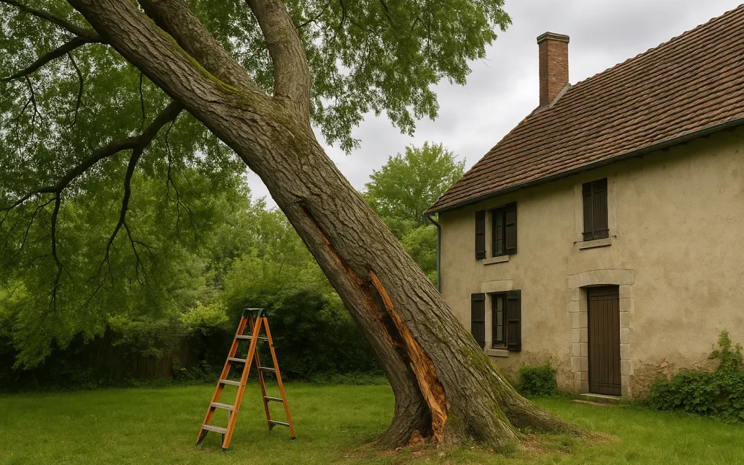 Que faire en cas d’arbre menaçant ? Nos conseils