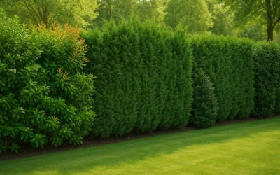 Création haie brise-vue naturelle : guide complet